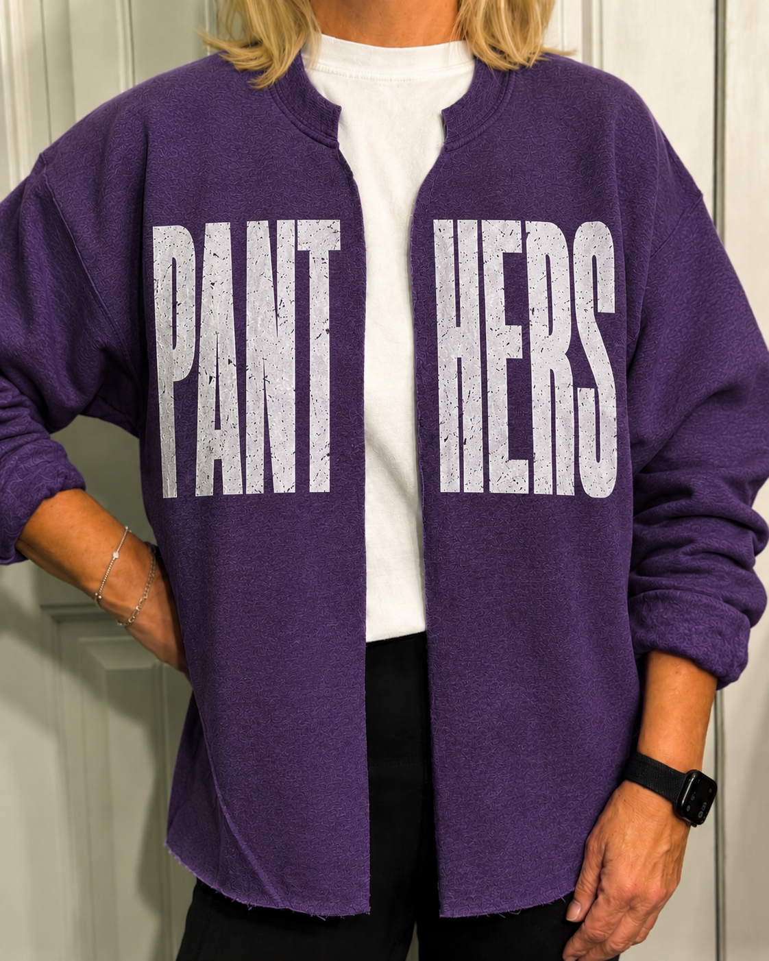 Mound City Panthers Split-Neck Sweatshirt