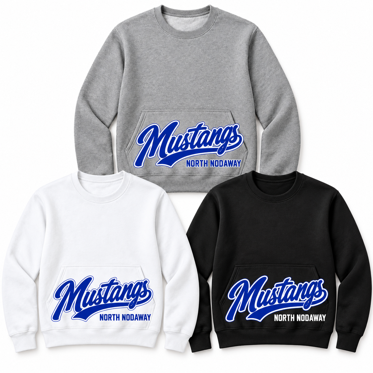 North Nodaway Mustangs Script Spirit Sweatshirt