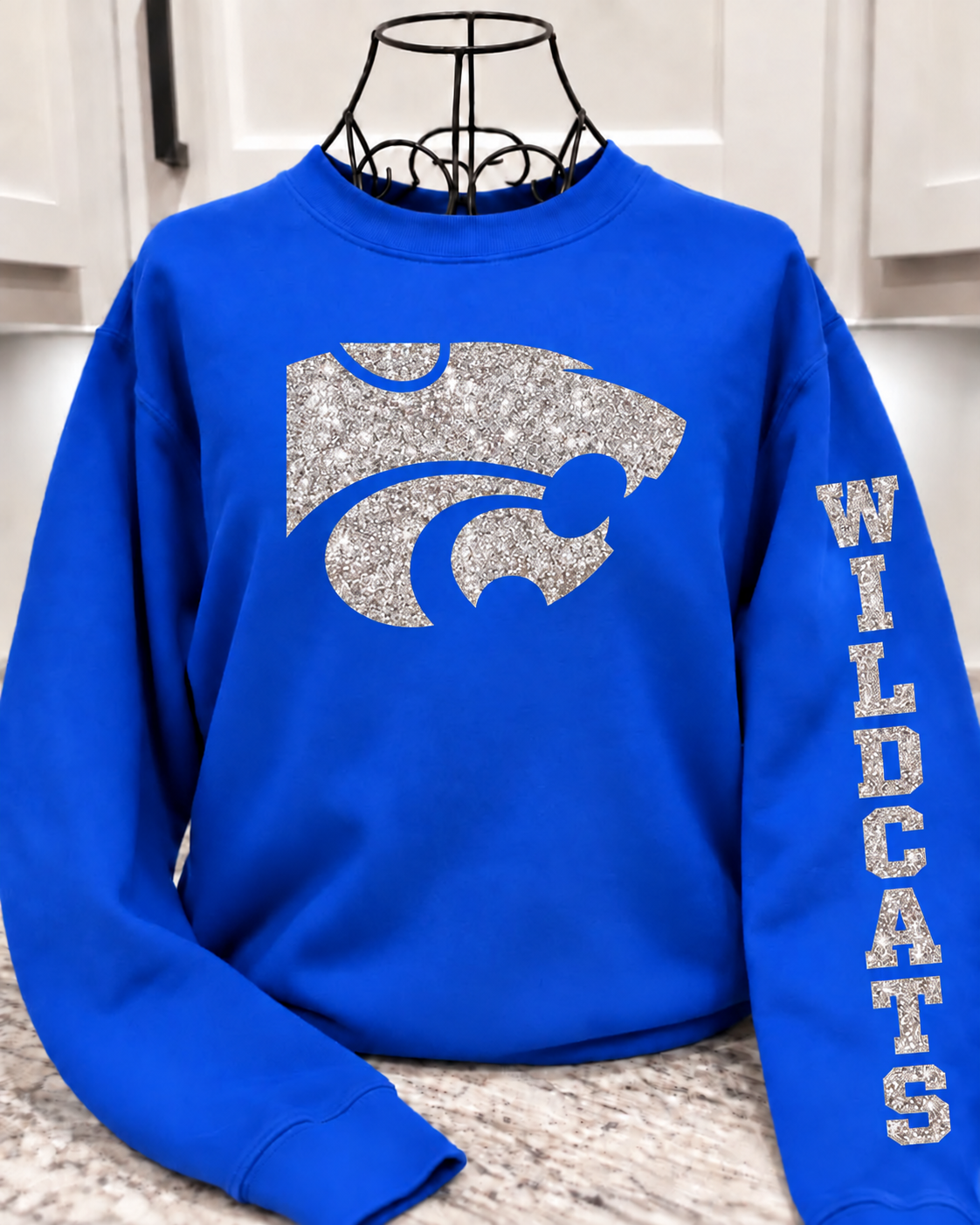 Hamburg Wildcats Glitter Mascot Crew