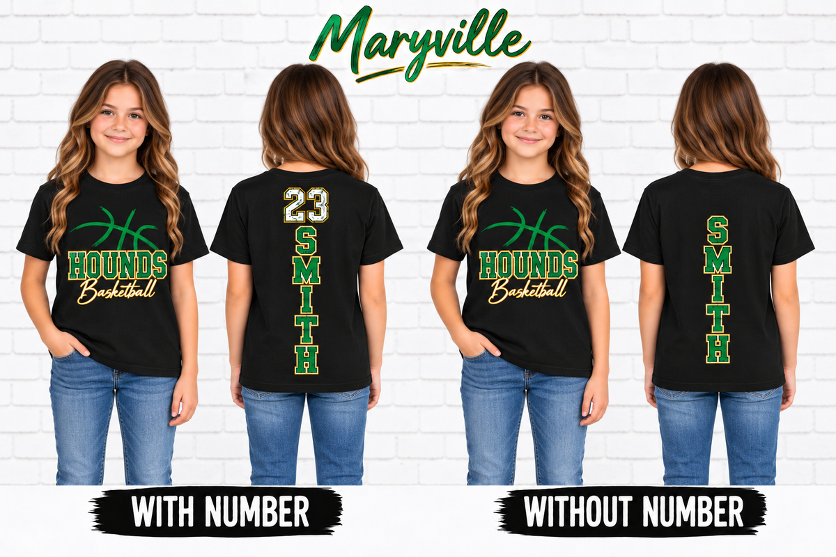 Youth Maryville Spoofhounds Personalized Basketball