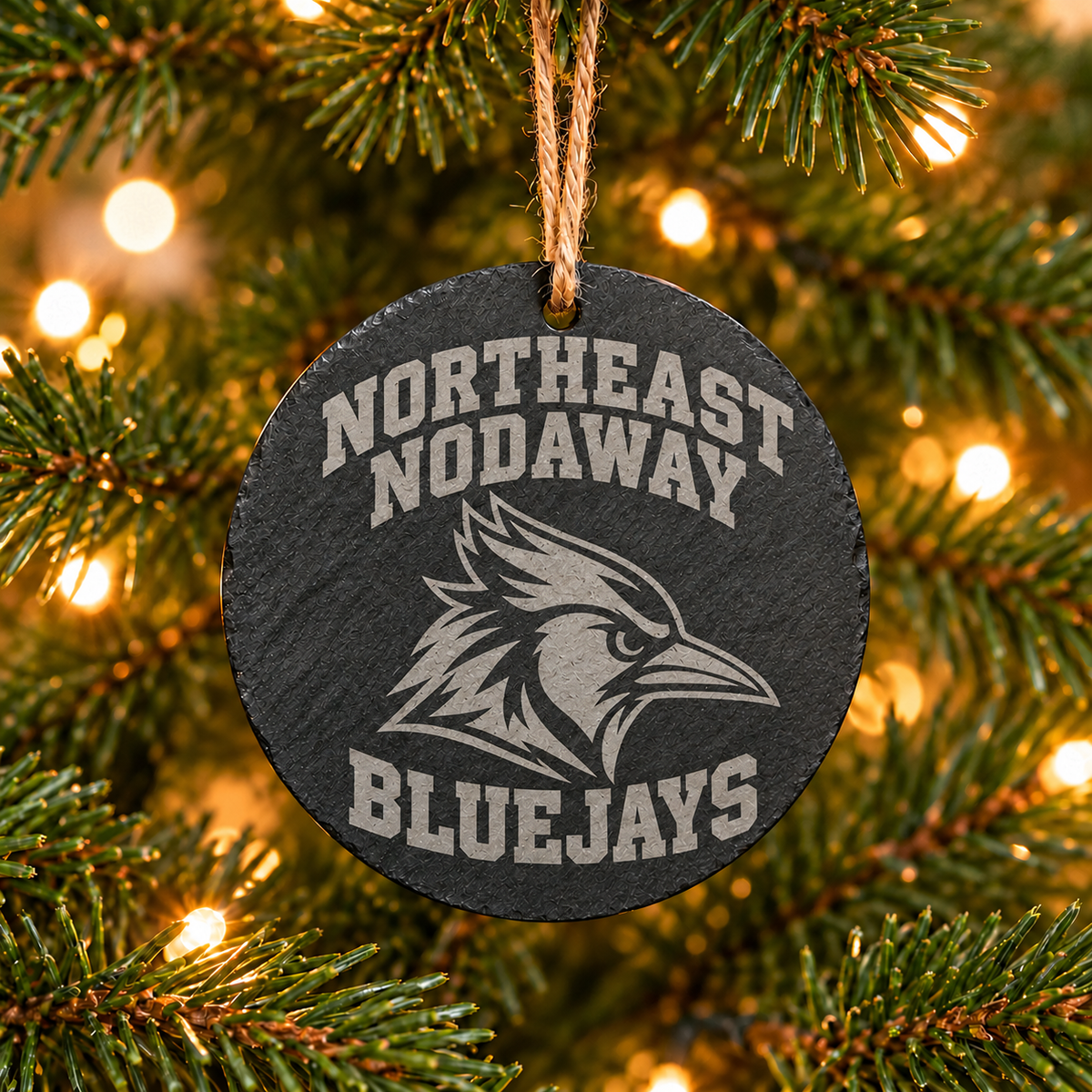 Blue Jays Northeast Nodaway Slate Ornament