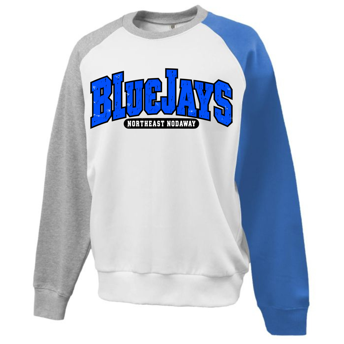 Blue Jays Northeast Nodaway Raglan Fleece