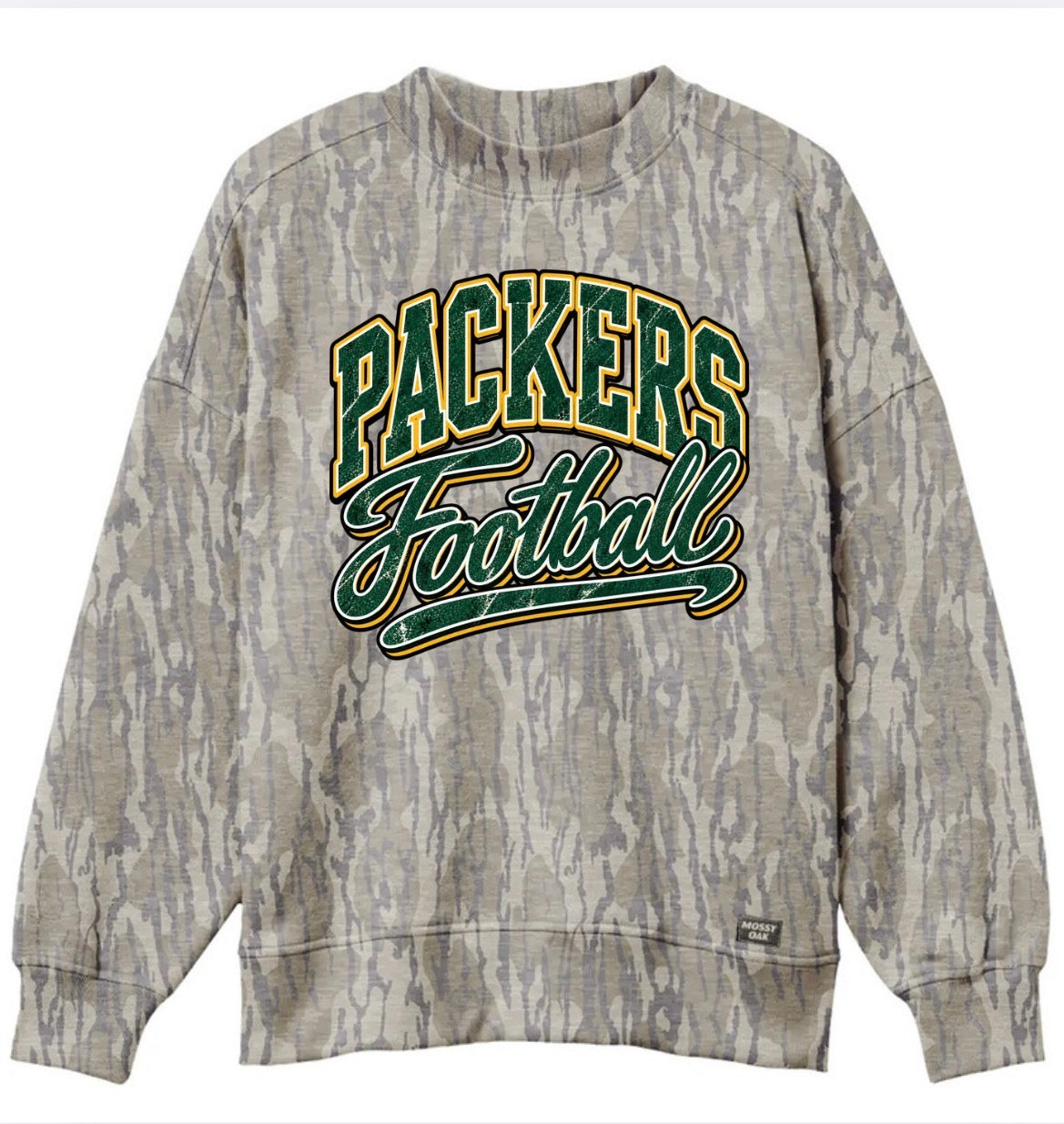 Mossy Oak Bottomland Mockneck Sweatshirt — Pre-Sale