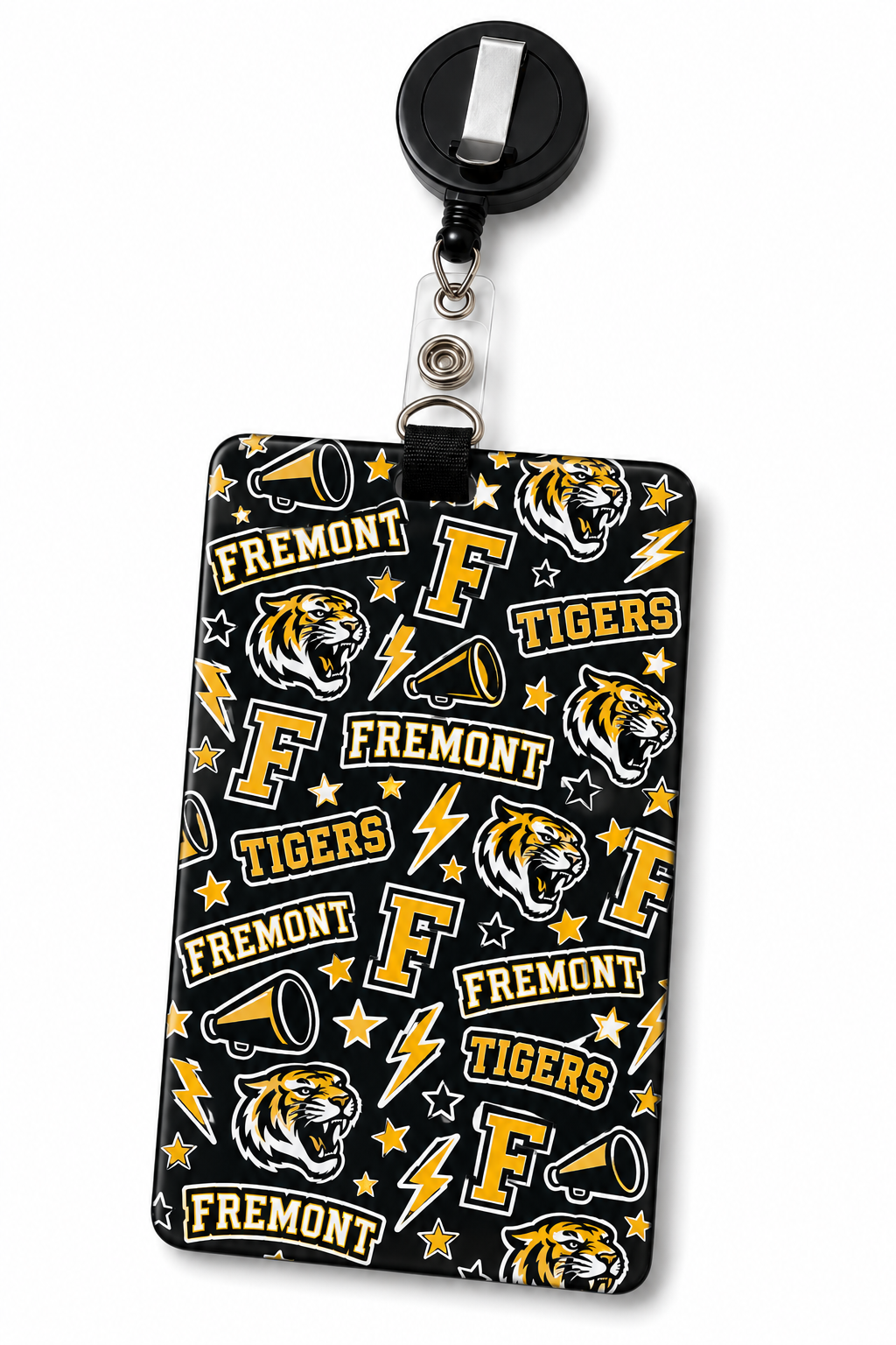 Fremont Tigers ID Badge Holder