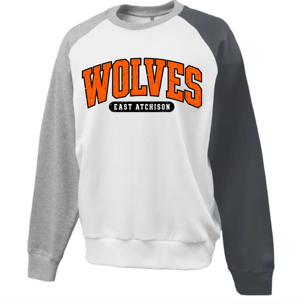 Wolves East Atchison Raglan Fleece