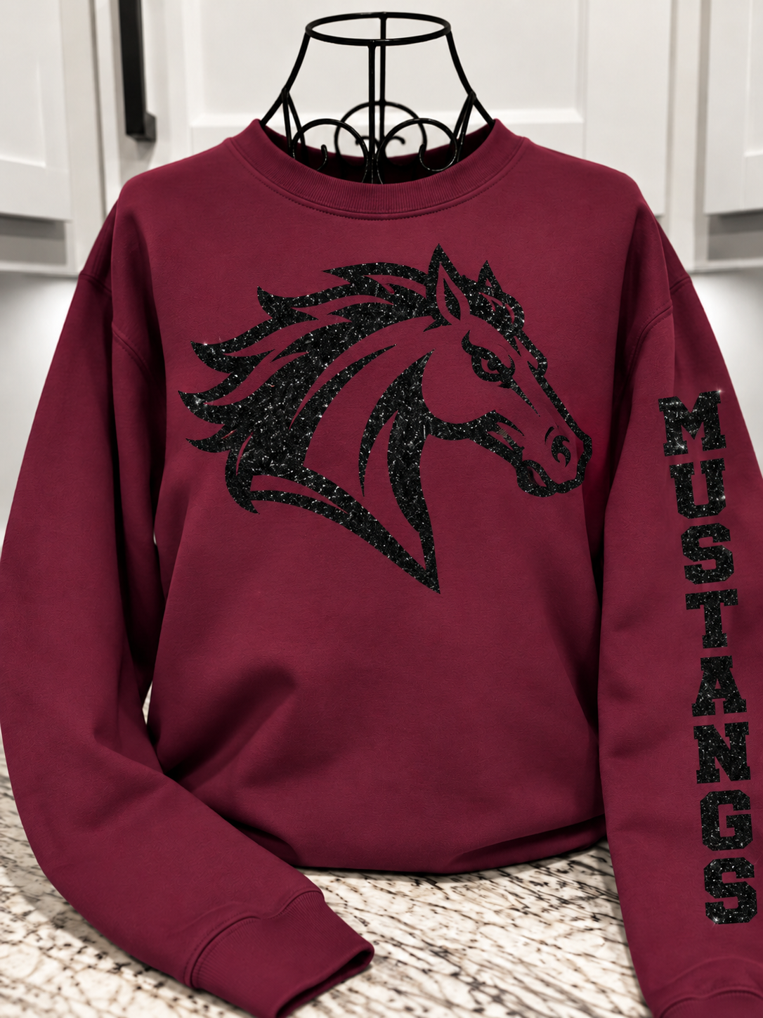 Shenandoah Mustangs Glitter Mascot Crew