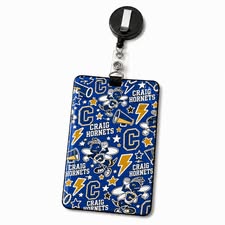 Craig Hornets ID Badge Holder
