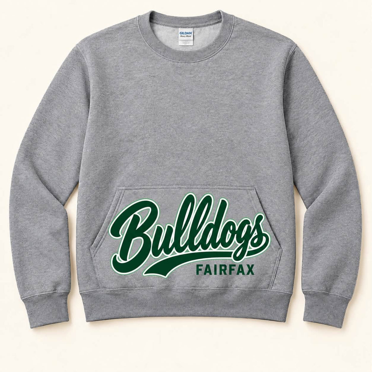 Youth Fairfax Bulldogs Script Spirit Sweatshirt