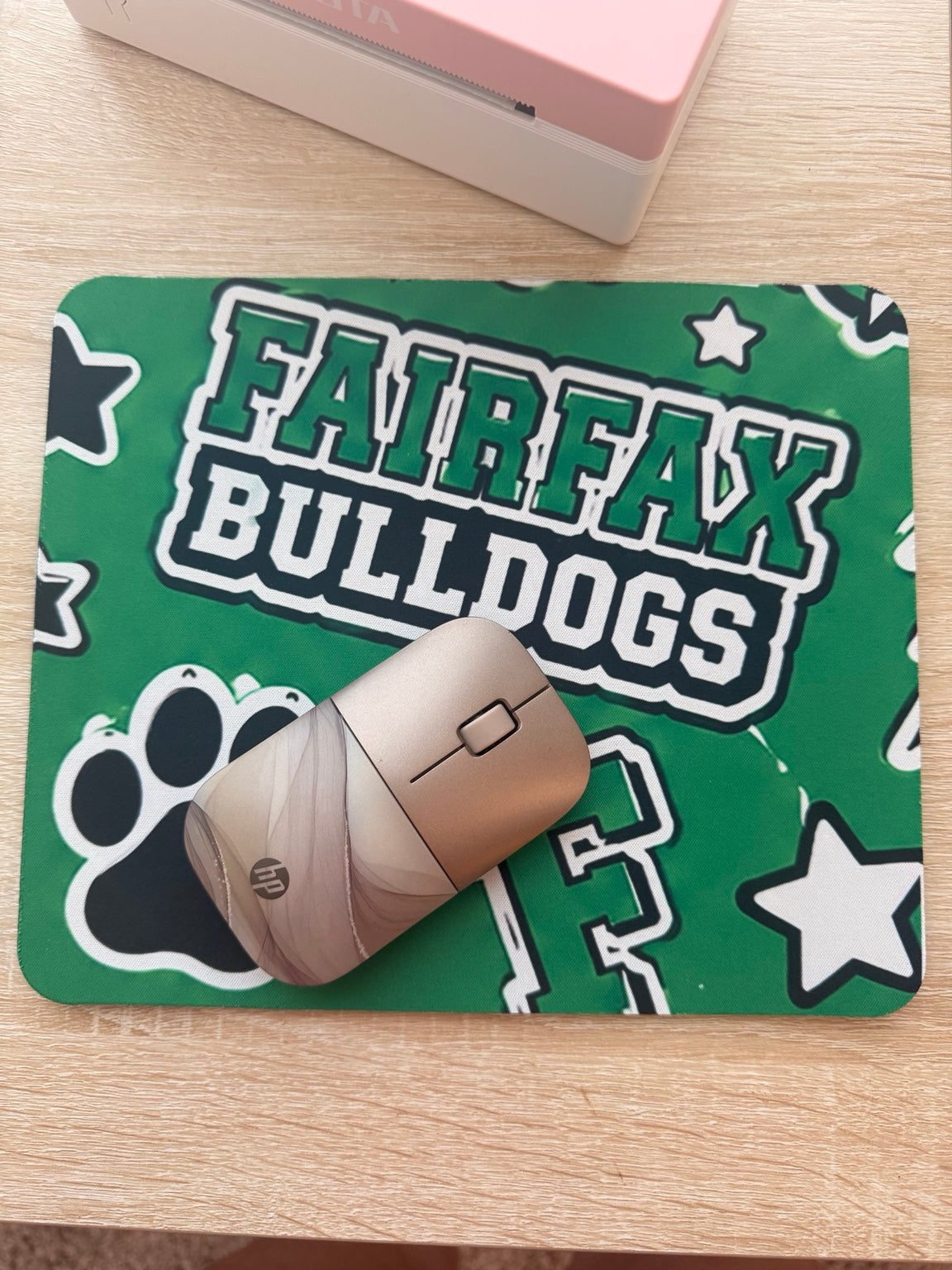 Fairfax Bulldogs Mascot Mouse Pad