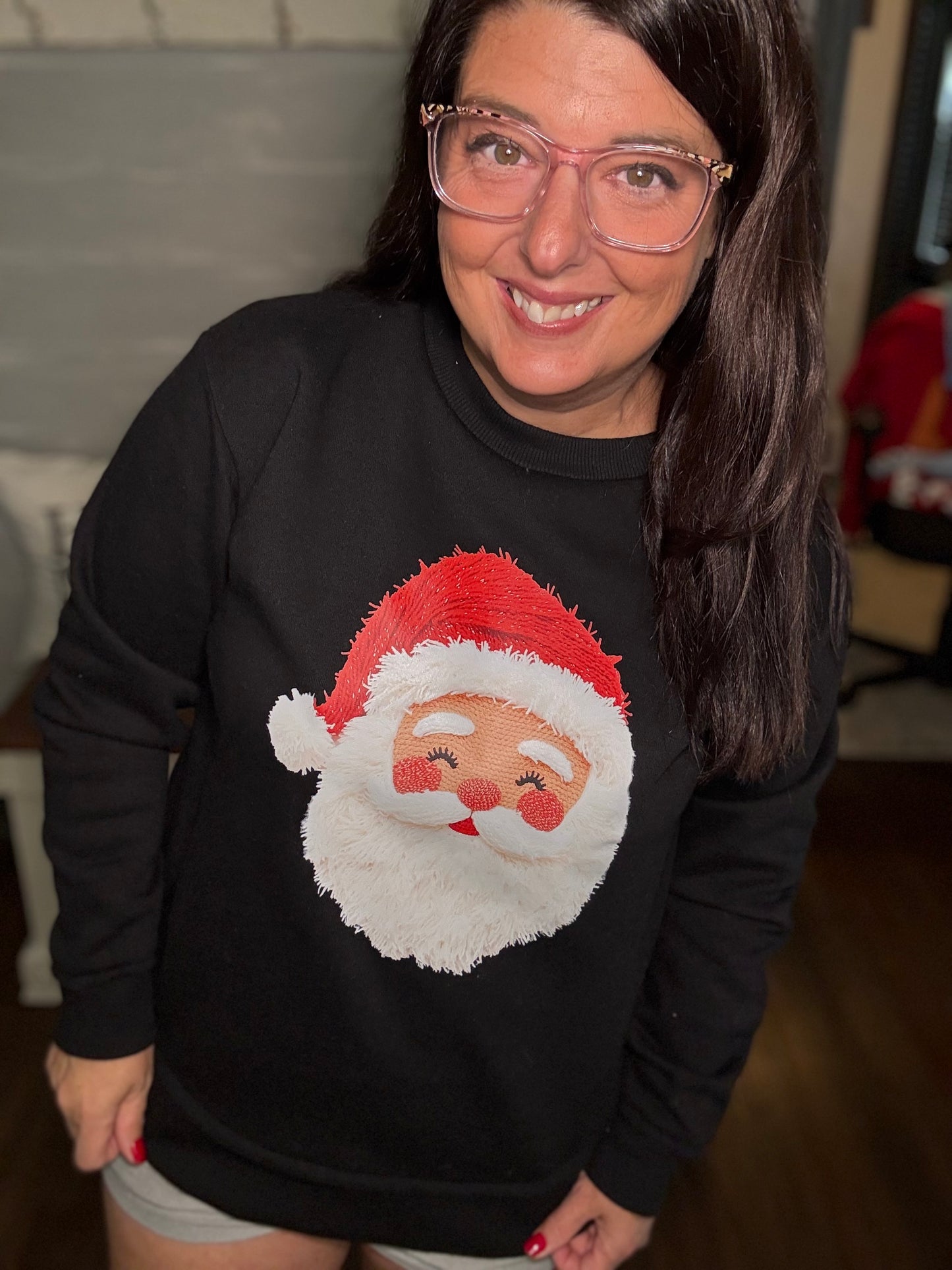 Santa Tunic Sweatshirt