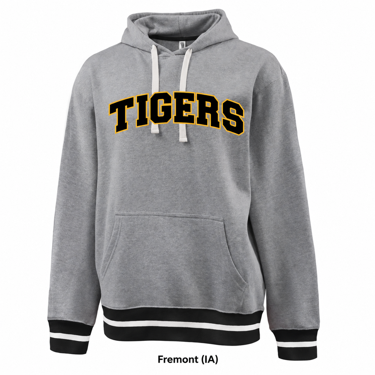 Fremont Tigers Varsity Rib Trim Hoodie