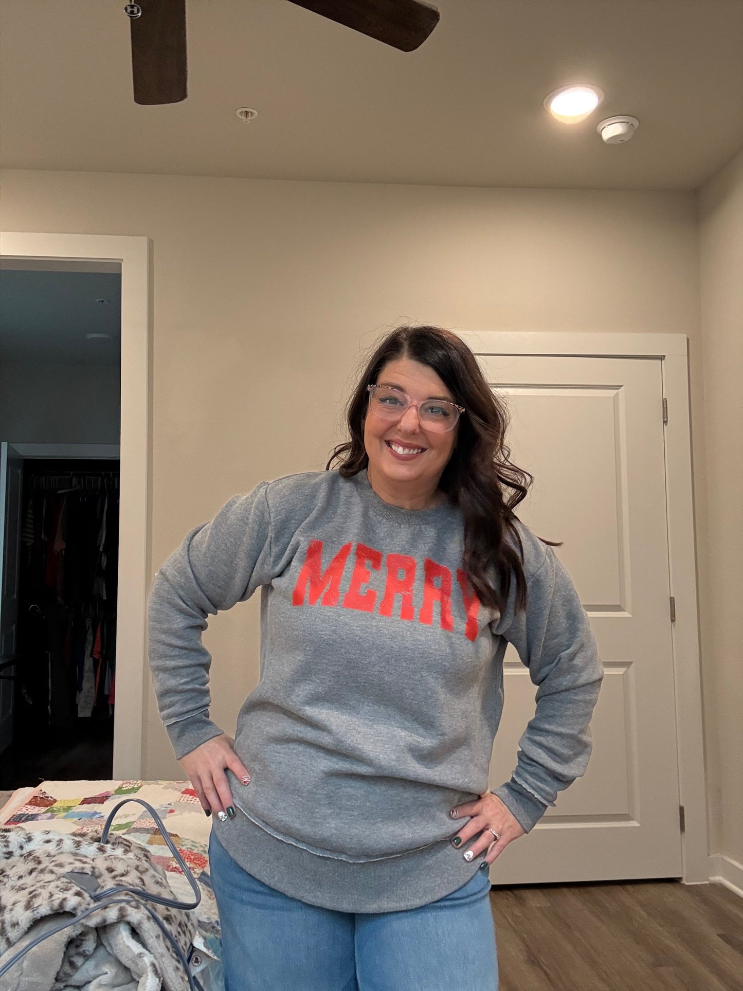 Merry Tunic Sweatshirt