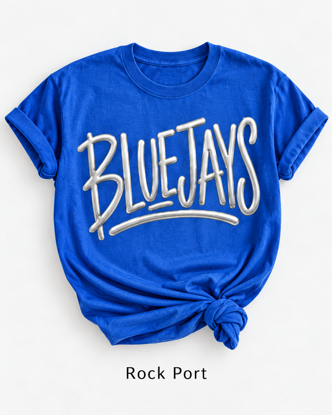 Rock Port Metallic Puff Tee, Crew & Hoodie