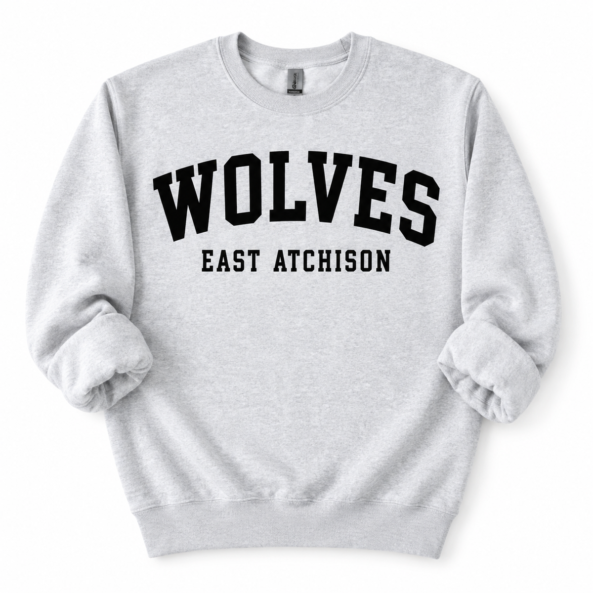 East Atchison Wolves Varsity Mascot Tee, Sweatshirt & Hoodie
