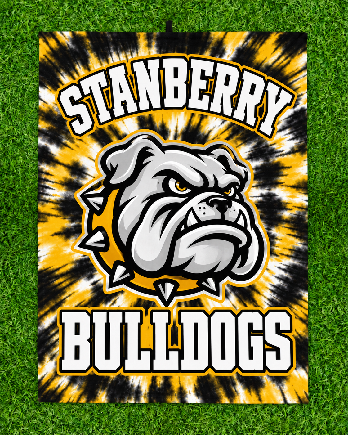 Stanberry Bulldogs Minky Blanket - 50x60