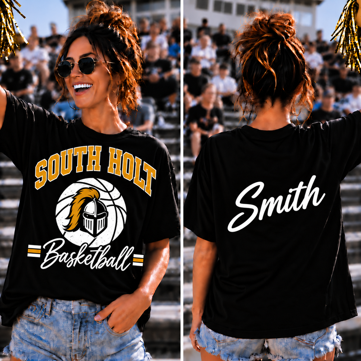 South Holt Knights Adult Custom Gameday Tee