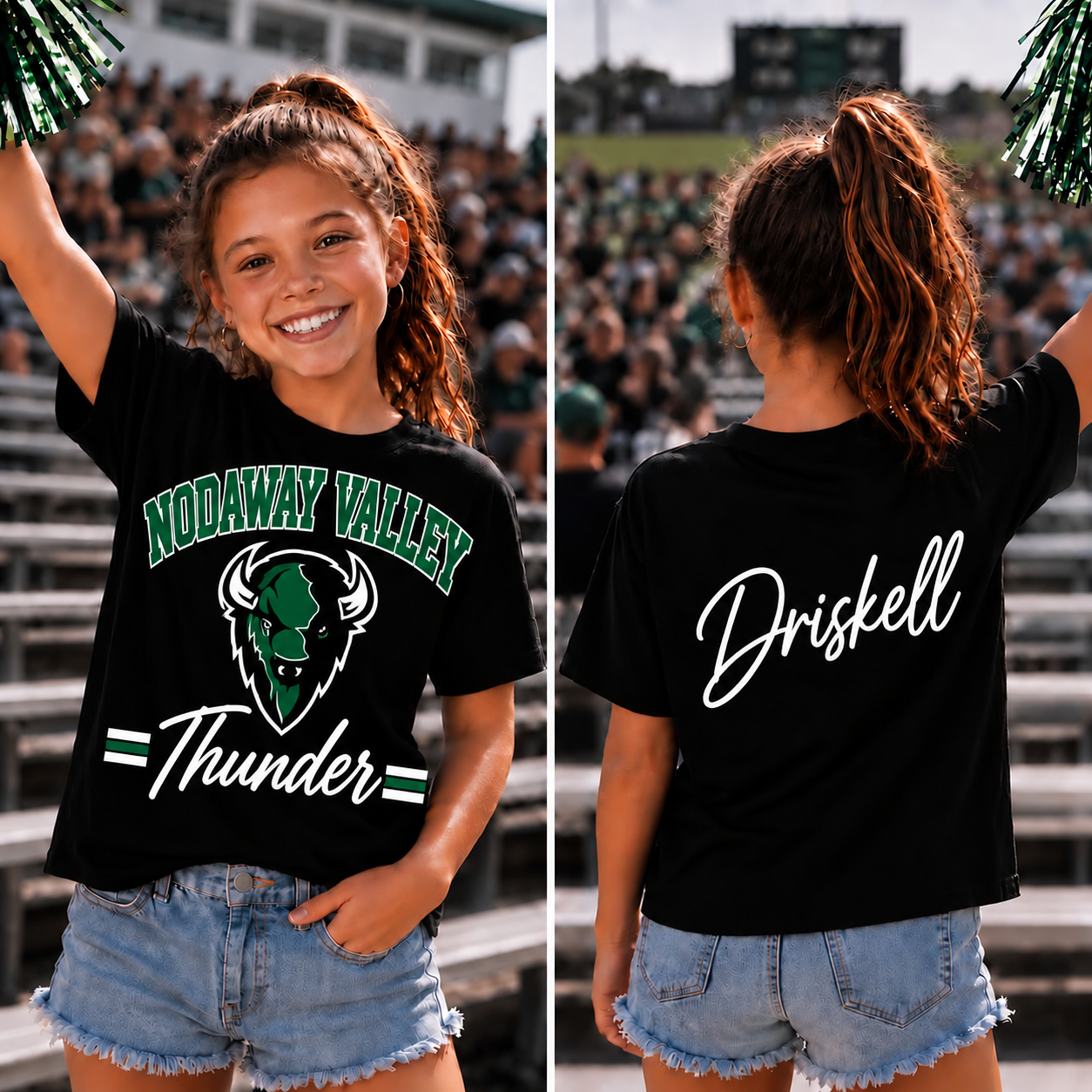 Nodaway Valley Thunder Adult Custom Gameday Tee