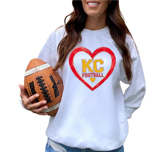 KC Football Heart