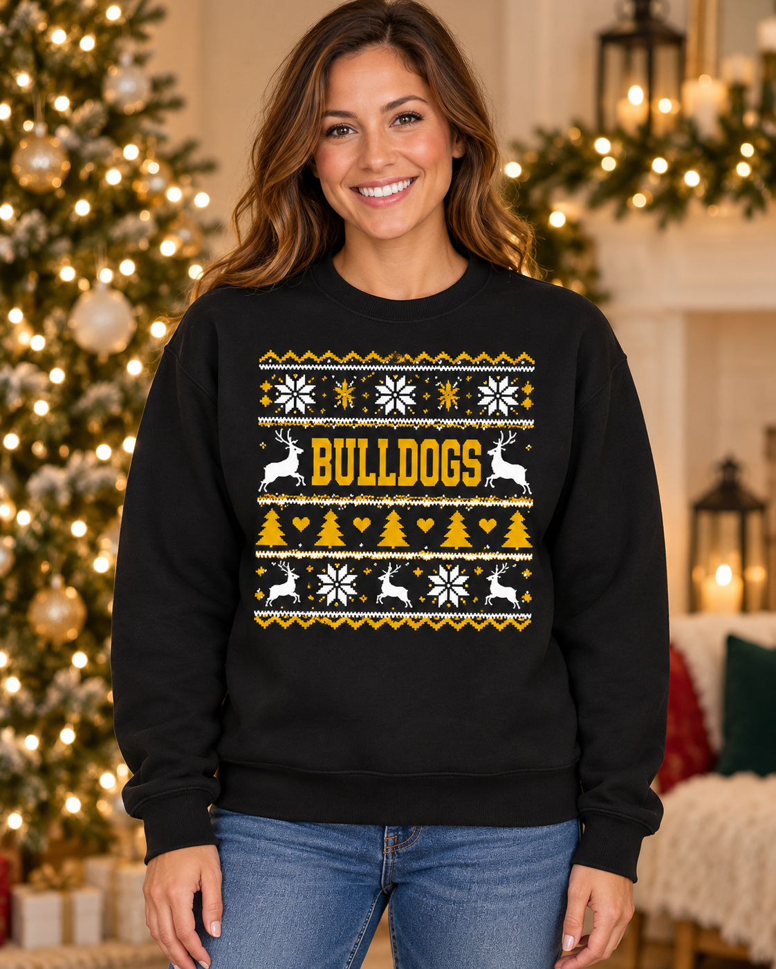 Stanberry Bulldogs Christmas Sweater