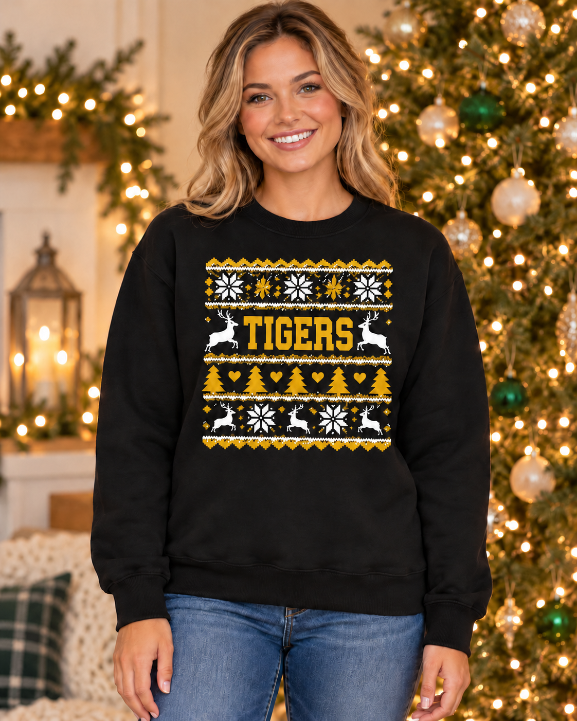Fremont Tigers Christmas Sweater