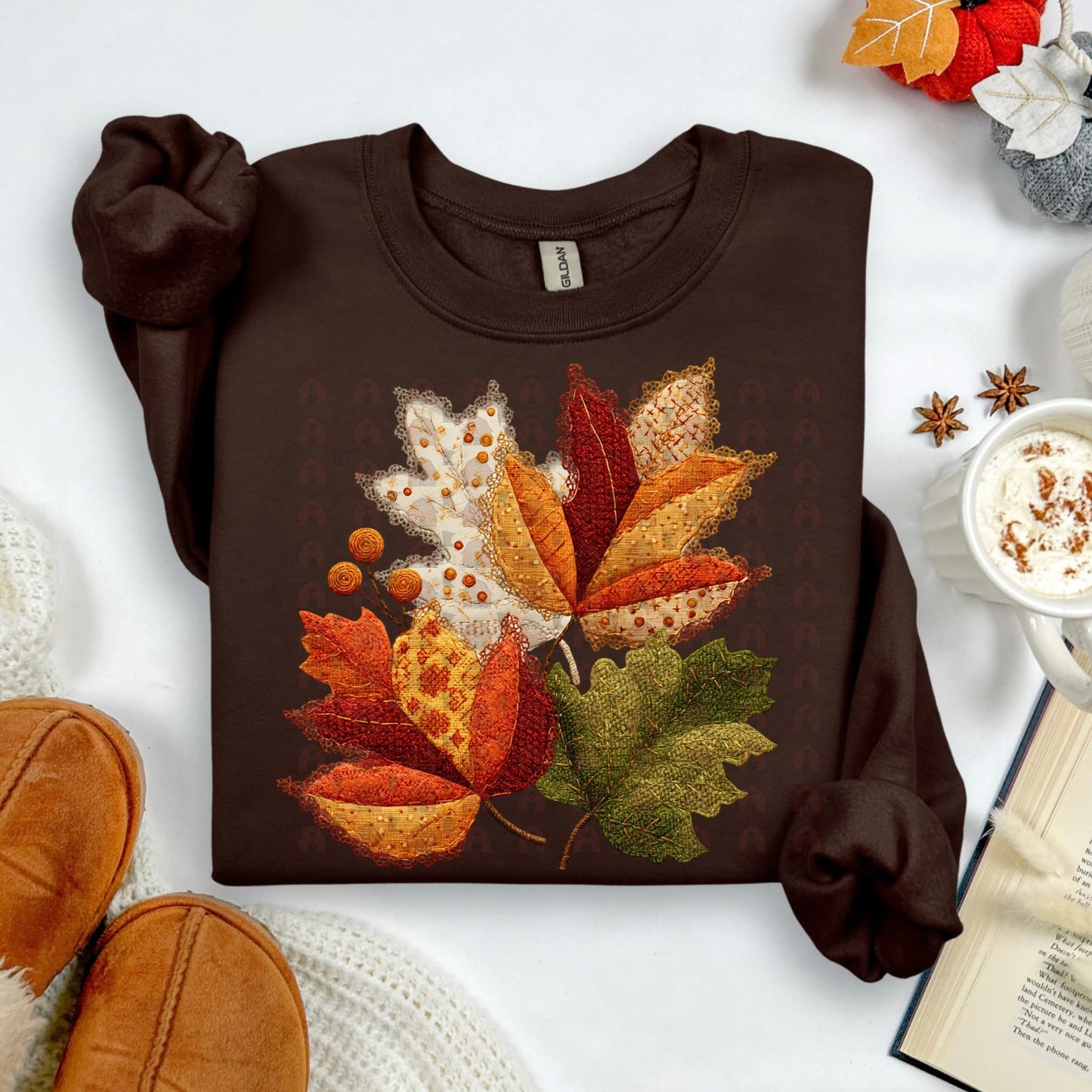 Country Patchwork Leaves