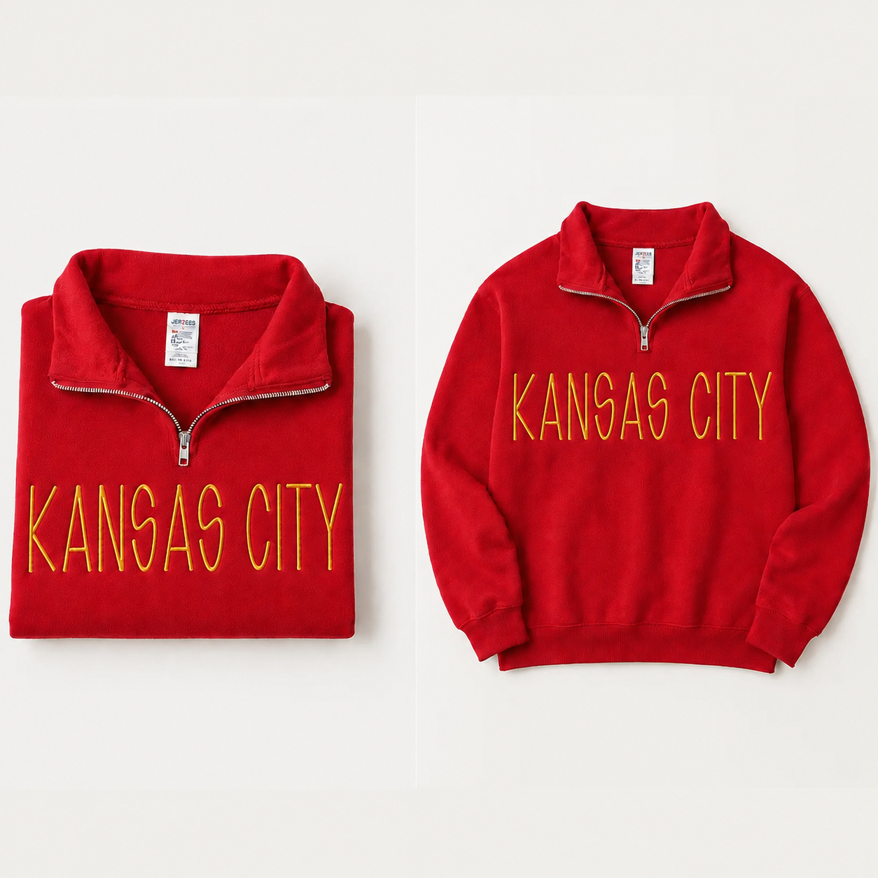 Kansas City Quarter Zip Sweatshirt