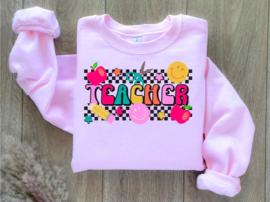 Teacher Checkered