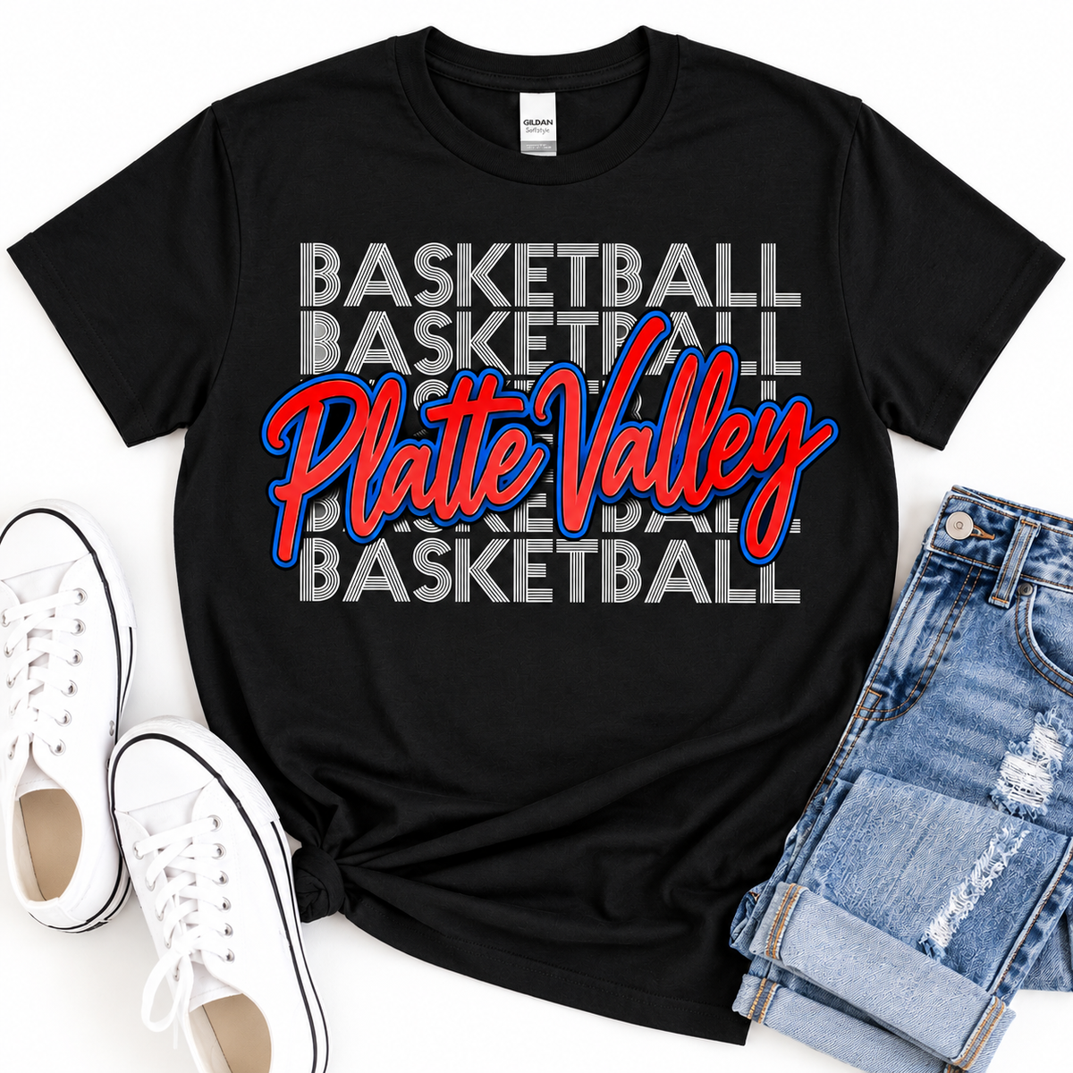 Platte Valley Stacked Basketball