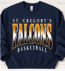 St. Gregory's Falcons Basketball design
