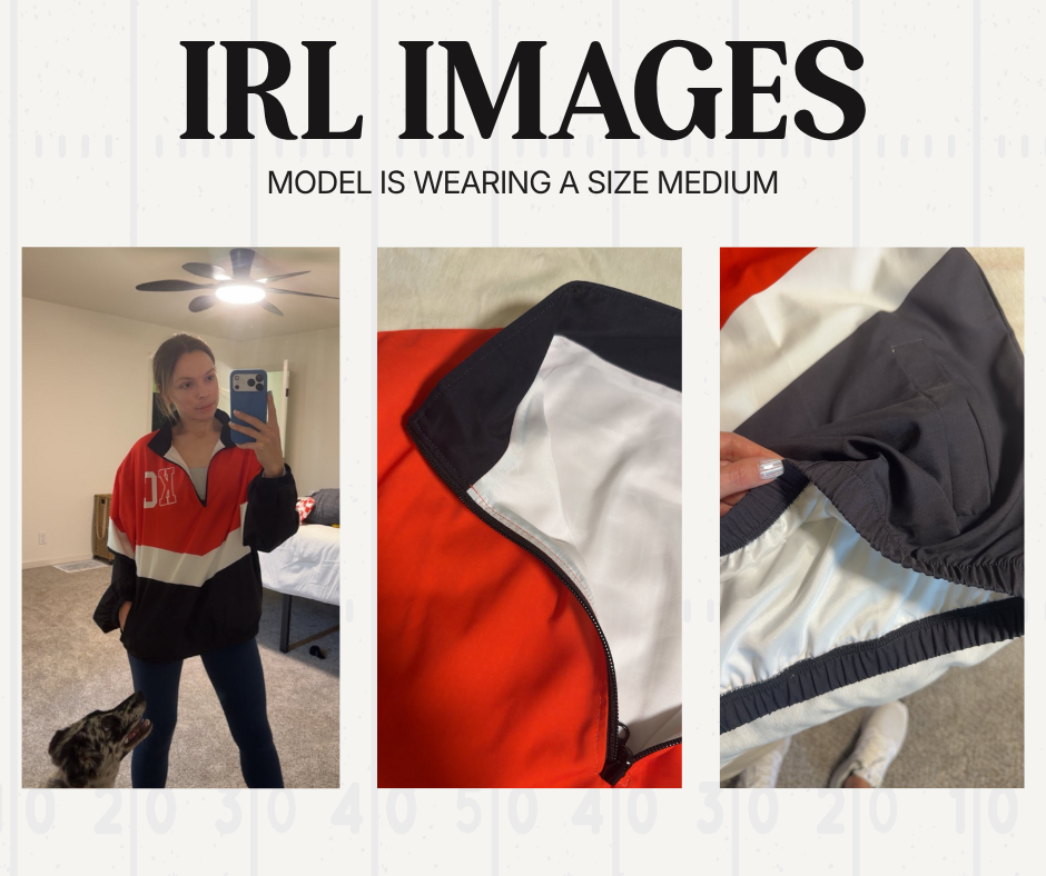 Retro Varsity Windbreaker — Custom Pre-Order (The Sideline Windbreaker)