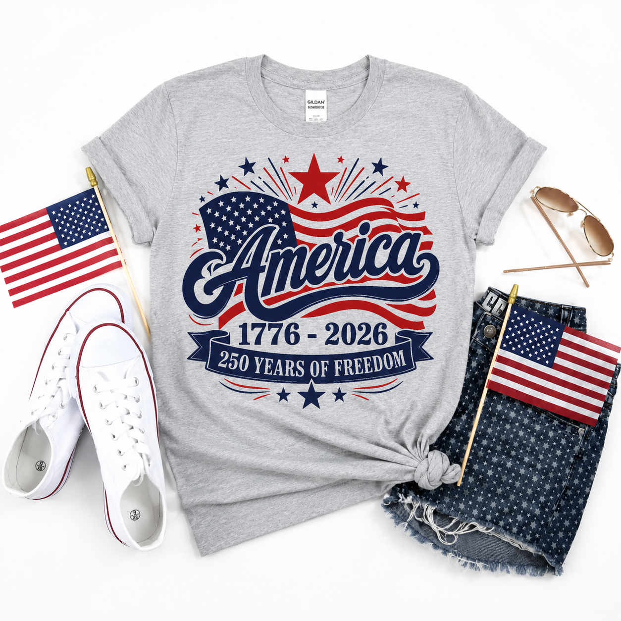 America 250 โ Years of Freedom Tee