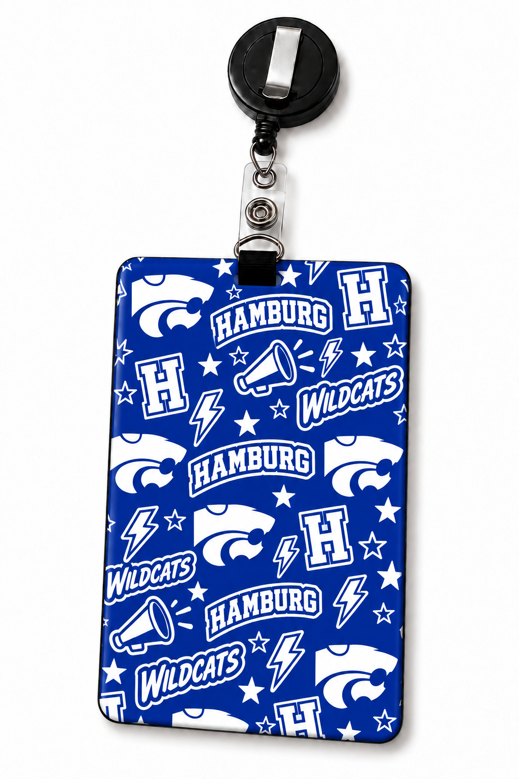 Hamburg Wildcats ID Badge Holder