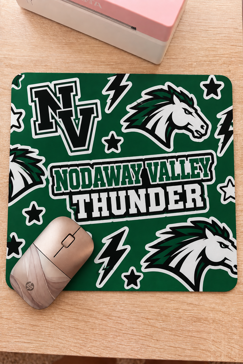 Nodaway Valley Thunder Mascot Mouse Pad