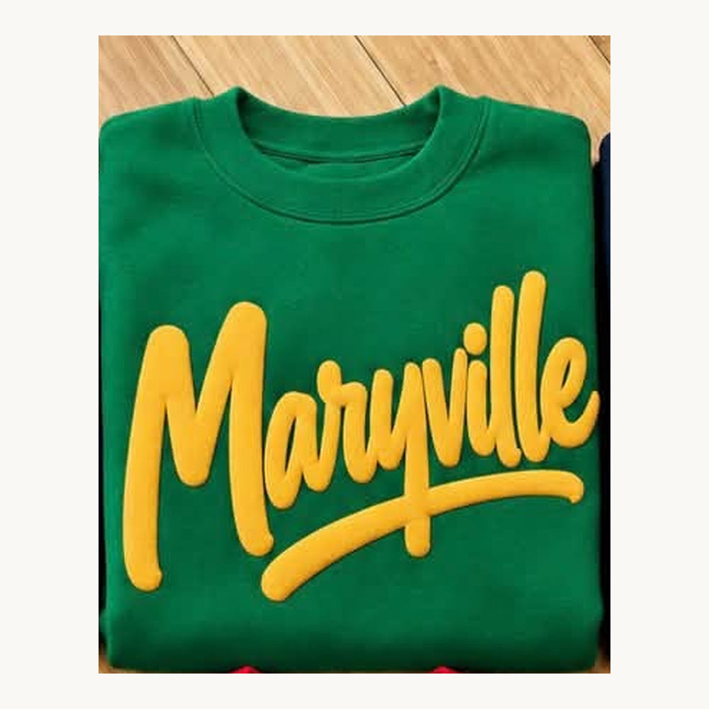 Maryville Puff Print Tee, Crew & Hoodie