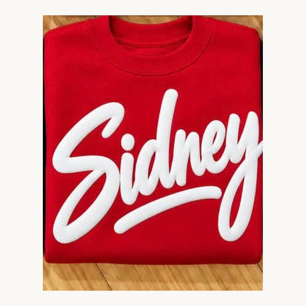Sidney Puff Print Tee, Crew & Hoodie