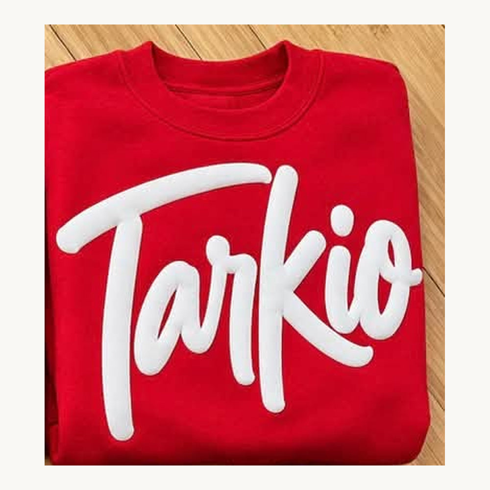 Tarkio Puff Print Tee, Crew & Hoodie