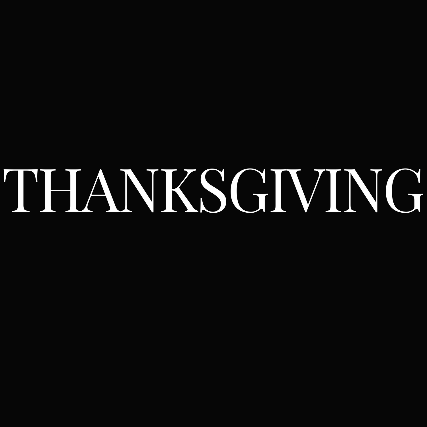 THANKSGIVING