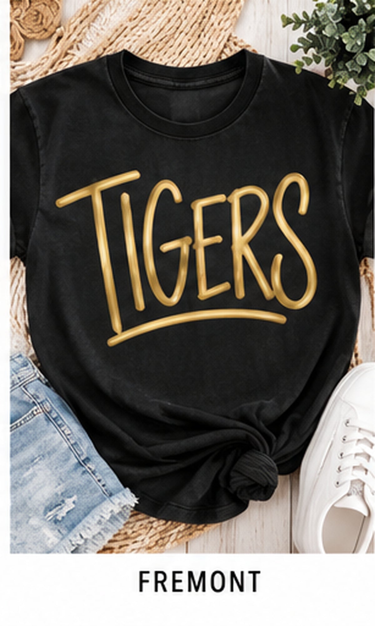 Fremont Metallic Puff Tee, Crew & Hoodie