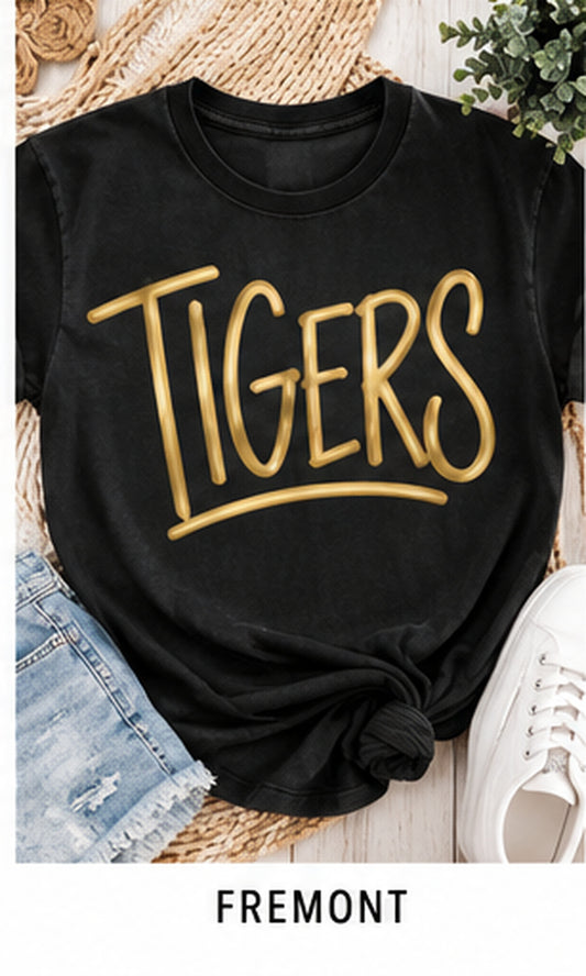 Fremont Metallic Puff Tee, Crew & Hoodie