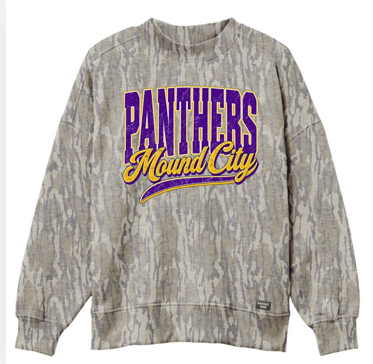 Mossy Oak Bottomland Mockneck Sweatshirt — Pre-Sale