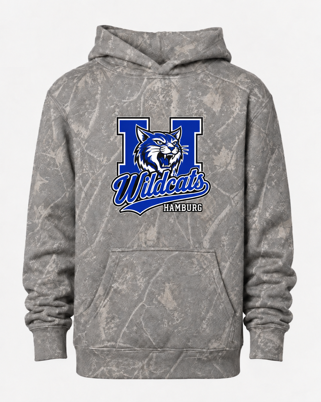 Hamburg Wildcats Deadwood Tree Camo Hoodie | Youth & Adult