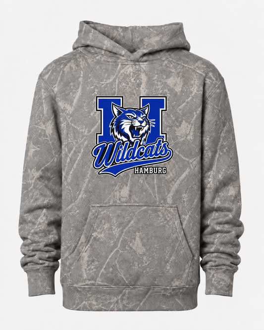 Hamburg Wildcats Deadwood Tree Camo Hoodie | Youth & Adult