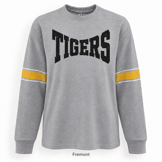 Fremont Tigers Heavyweight Vintage Stripe Jersey