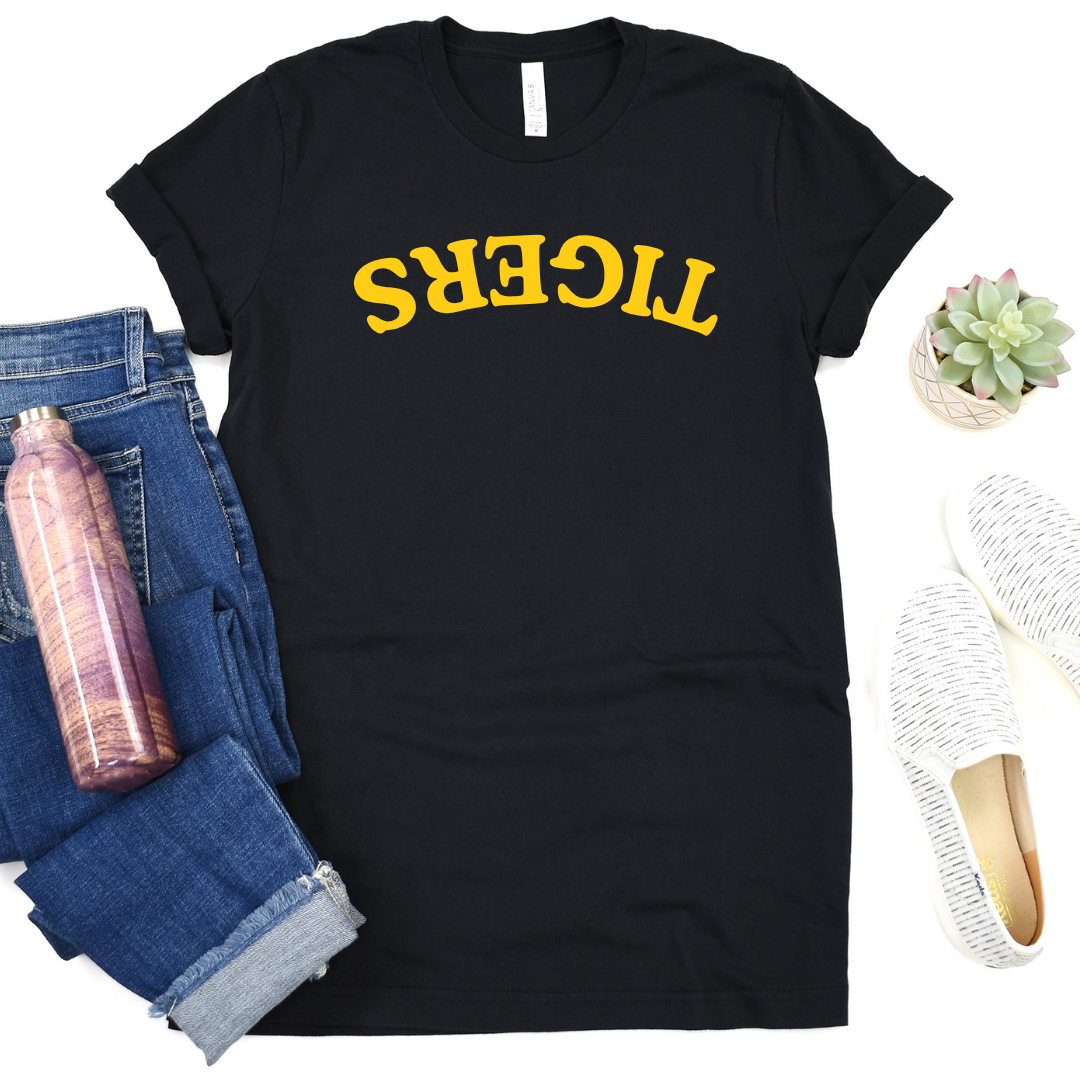 Custom Inverted Arch Tee — Your City or Mascot