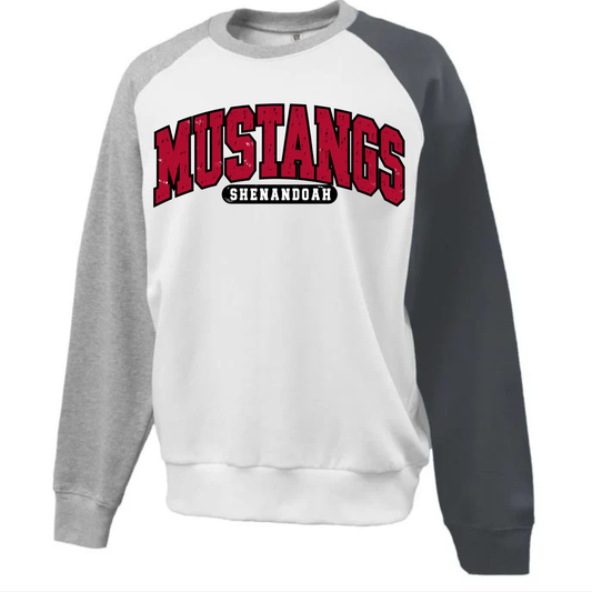 Mustangs Shenandoah Raglan Fleece