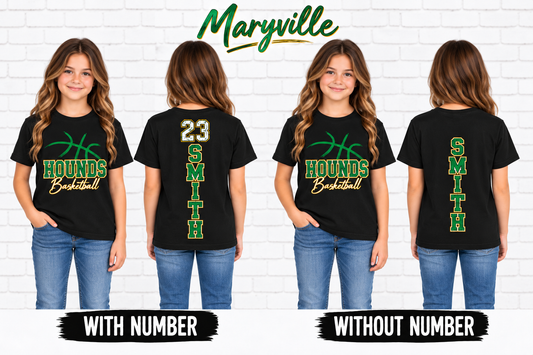 Youth Maryville Spoofhounds Personalized Basketball