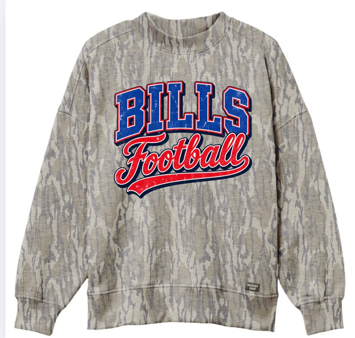 Mossy Oak Bottomland Mockneck Sweatshirt — Pre-Sale