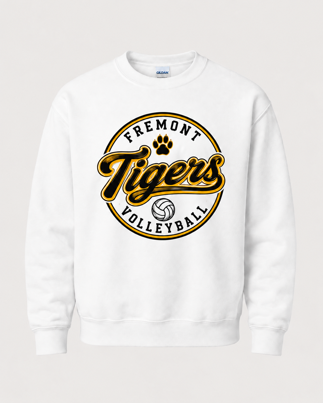 Fremont Tigers Volleyball Spirit Wear - Circle Badge