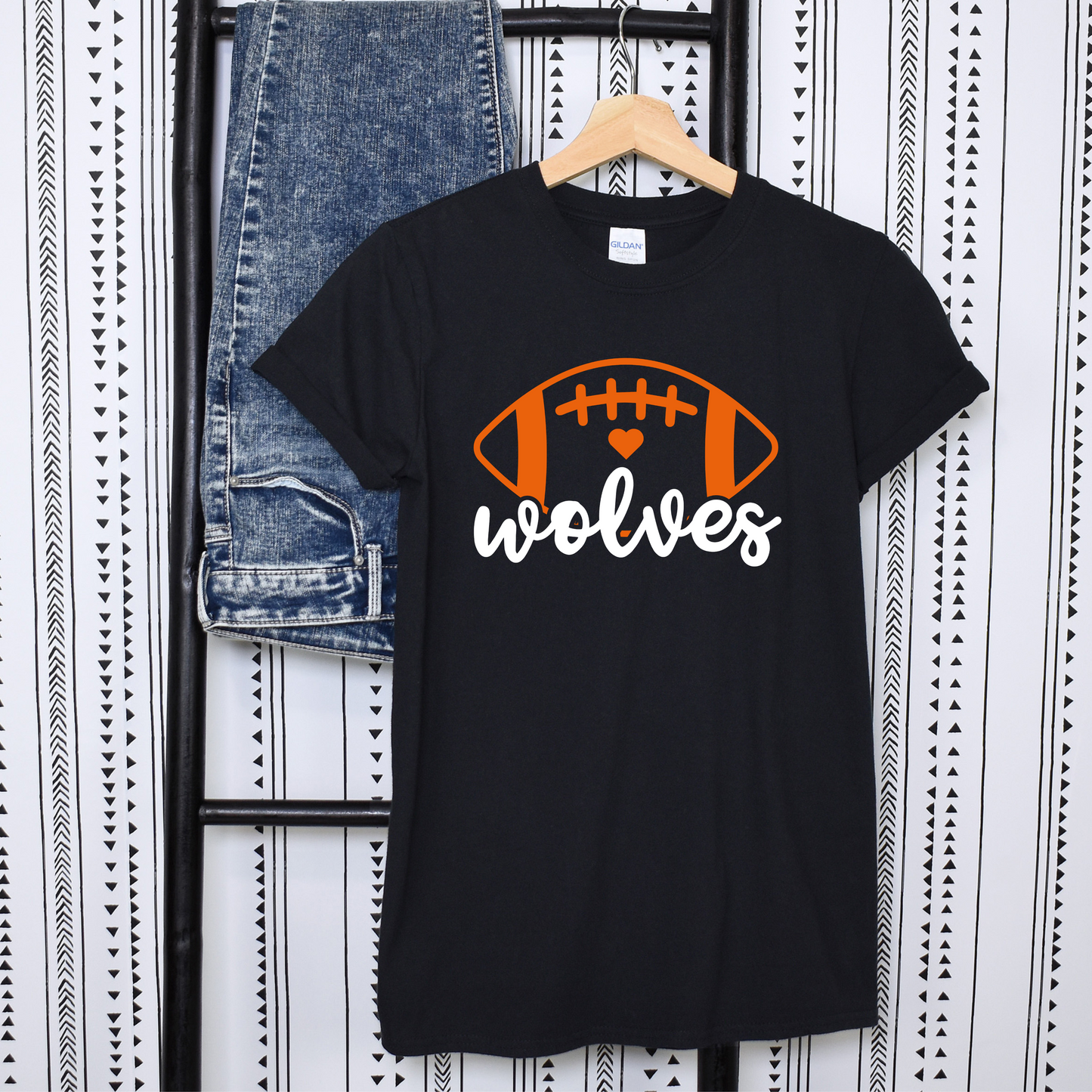 Wolves Football Orange