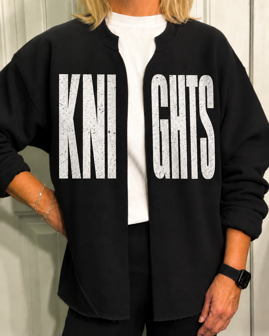 South Holt Knights Split-Neck Sweatshirt